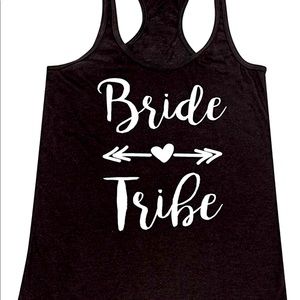 Bachelorette party tank tops - 2 S and 2 M sizes